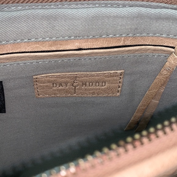 NWT Day & Mood Kali Leather Woven Crossbody Bag - Picture 8 of 16